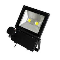 Halogen Led Mocny 100W Z Czujką Ruchu Zimny W-Wa