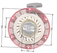 Rozrusznik agregatu chińskiego Lifan Kipor Loncin Zongshen 168 metalowe zabieraki T1 NZ555