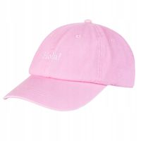Czapka z Daszkiem Damska Bawełniana Bejsbolówka z Haftem RÓŻOWA MORAJ Uni