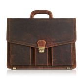 aktówka męska skórzana vintage paolo peruzzi t-80-hbr