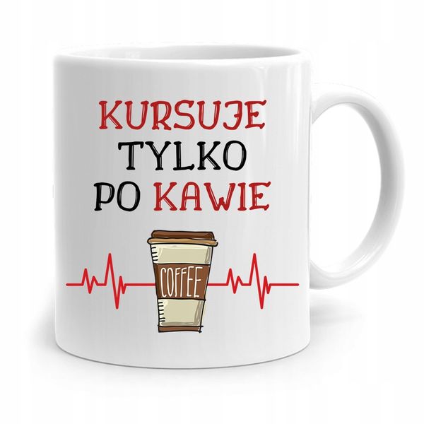 Kubek Prezent Dla Taksówkarza Kursuje Po Kawie Z Nadrukiem Ze Zdjęciem zdjęcie 1