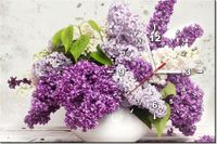 60CM 40CM ZEGAR OBRAZ BEZ DRUK PŁÓTNO RAMA