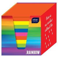 KOSTKA PAPIEROWA KOLOR INTENSYWNY 90X90X90MM