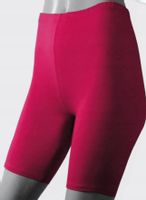 Legginsy SZORTY Kolarki bawełna CIEMNY RÓŻ polskie r 3XL (46)