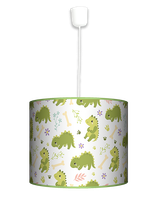 Lampa wisząca duża -Dino Odkrywcy (zielona)