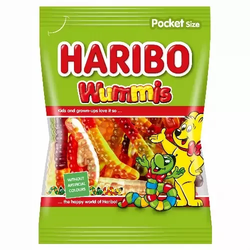 HARIBO ŻELKI 85G DŻDŻOWNICE WUMMIS zdjęcie 1