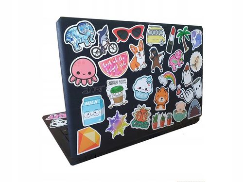 STICKER BOMB NAKLEJKI NA LAPTOPA NEONOWE MIX 50szt na Arena.pl