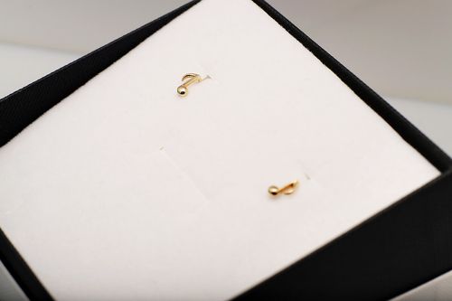 Złote kolczyki Staviori na Arena.pl