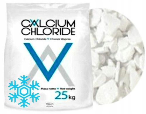 CHLOREK WAPNIA CIECH QEMETICA 25KG DO ODMRAŻANIA I USUWANIA ŚNIEGU na Arena.pl