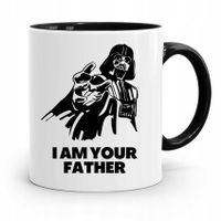 Kubek Czarny Na Dzień Ojca I Am Your Father Z Nadrukiem Ze Zdjęciem