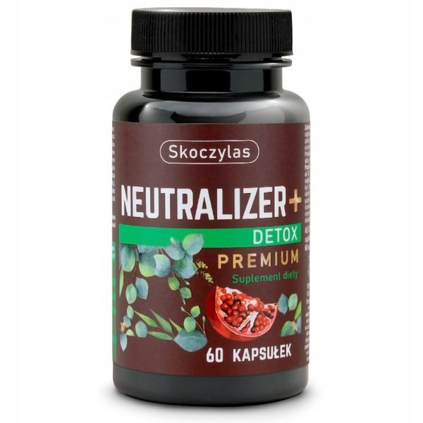 Neutralizer +DETOX Premium SKOCZYLAS Astaksantyna Resweratrol Beta-glukan zdjęcie 1