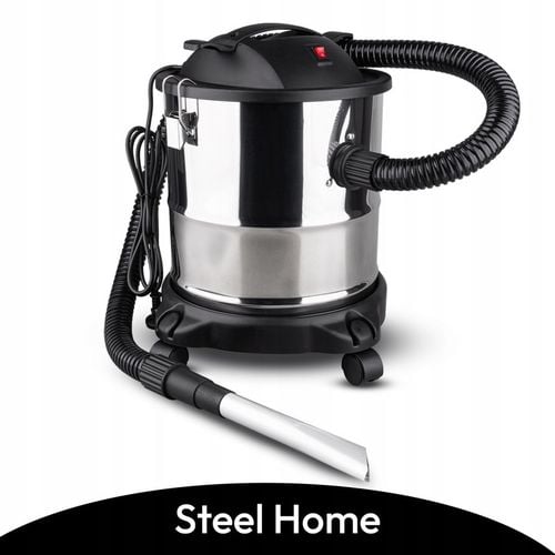 ODKURZACZ PRZEMYSŁOWY DO POPIOŁU PIECA KOMINKA 20L HEPA 2200W + na Arena.pl