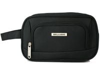 kosmetyczka podróżna marki bellugio - czarna