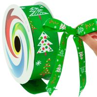 Wstążka Taśma Tasiemka Dekoracja Ozdoba Świąteczna Na Prezent Stroik  2,7M