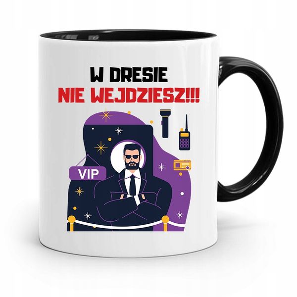 Dla Ochroniarza Stróża Kubek Najlepszy Ochroniarz Z Nadrukiem Ze Zdjęciem zdjęcie 1