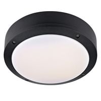 Nastropowa lampa zewnętrzna LUNA 106535 Markslojd LED 10W 3000K okrągły IP44 czarny