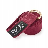 PASEK DO JOGI TAŚMA DO ROZCIĄGANIA YOGA BELT 3m czerwony