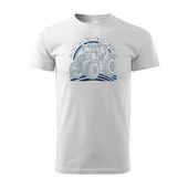 Koszulka z traktorem New Holland męska biała REGULAR L