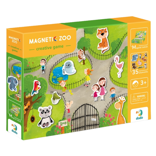 Gra Edukacyjna Magnetyczna Zoo Dla Dzieci 200207 na Arena.pl