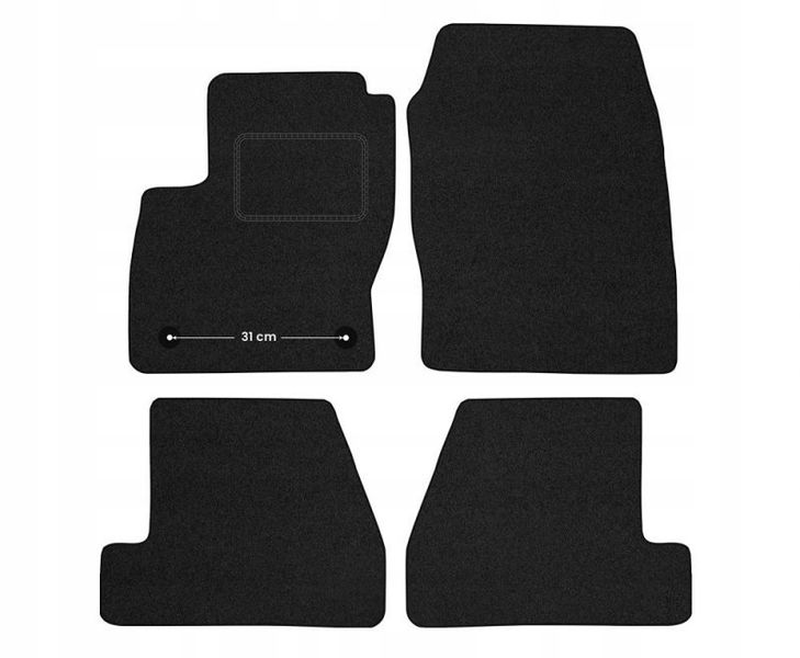 Dywaniki welurowe FORD FOCUS MK3 2011-2018 zdjęcie 6