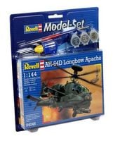 REVELL MODEL ŚMIGŁOWCA DO SKLEJANIA AH-64D Longbow Apache 1:144