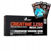 OLIMP CREATINE 1250 120KAPS KREATYNA MOC MIĘŚNIE SIŁA WYTRZYMAŁOŚĆ