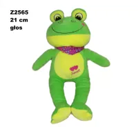 Pluszak Zaba z Glosem 20cm Siedzaca z Apaszka Sa