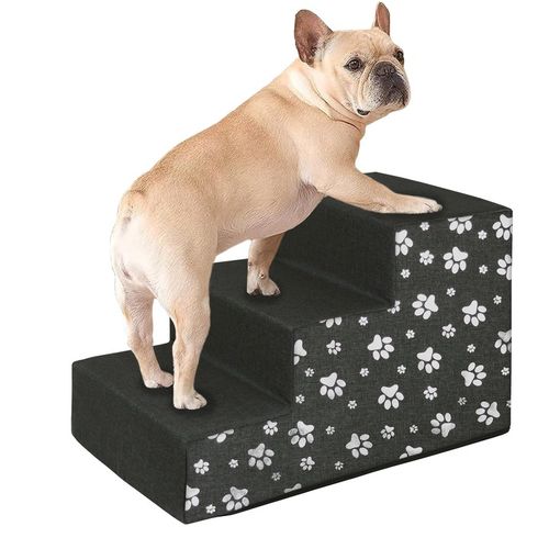 SCHODKI SCHODY DLA PSA RAMPA PODEST STABILNE 30 cm 3 STOPNIE na Arena.pl