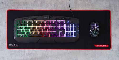 MYSZKA GAMINGOWA DLA GRACZY BEZPRZEWODOWA KOMPUTEROWA MYSZ OPTYCZNA LED RGB na Arena.pl