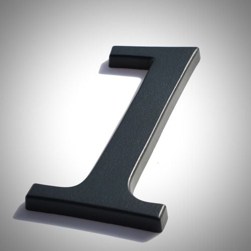 NUMER DOMU, CYFRY NA DOM, LITERY grafit 1 na Arena.pl