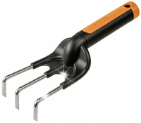 FISKARS Premium Kultywator mały ręczny spulchniacz ogrodowy pazurki do ziem