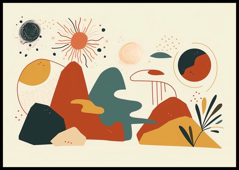 Plakat 84,1x59,4cm Kosmos Barw zdjęcie 2