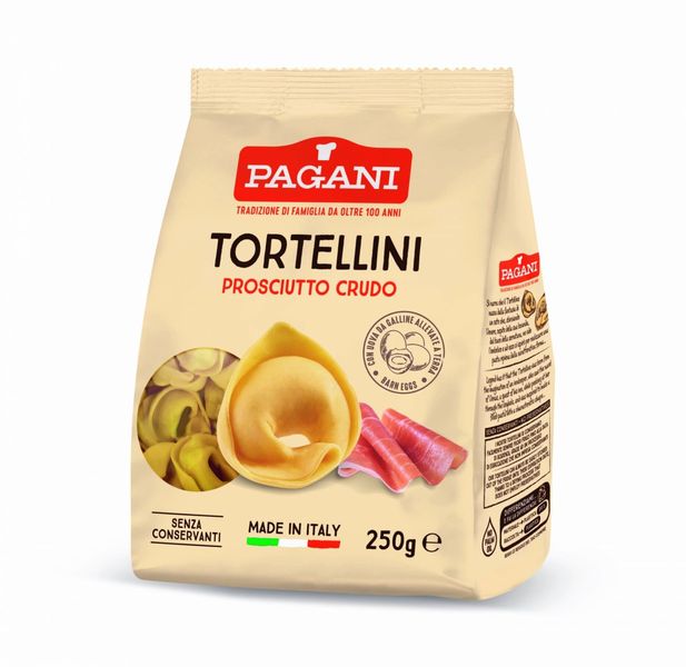 PAGANI Tortellini z szynką Prosciutto Crudo 250g zdjęcie 1