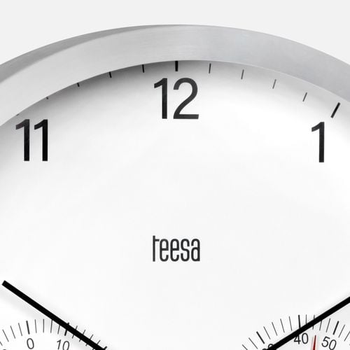 Zegar ścienny 30 cm z termometrem i hydrometrem na Arena.pl