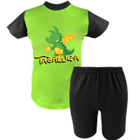 Krótka Piżama dziecięca Tabaluga - Ostatni z rodziny Smoków