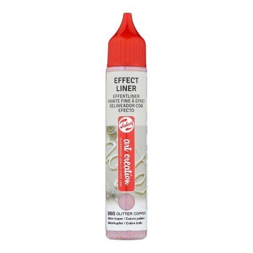 TALENS EFFECT LINER 28ml. GLITTER COPPER - KONTURÓWKA na Arena.pl