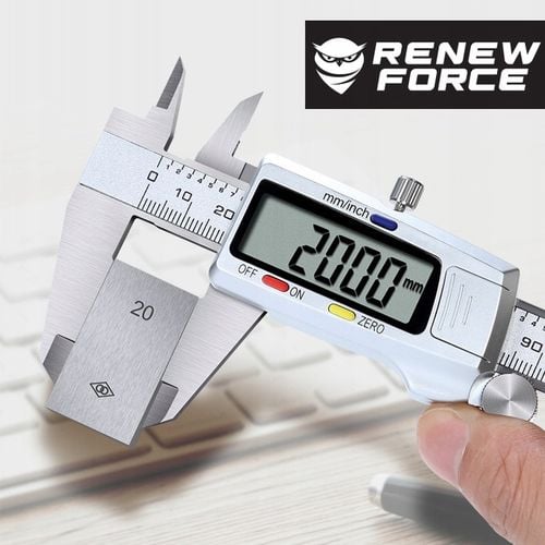 DOKŁADNA Suwmiarka elektroniczna ZE STALI NIERDZEWNEJ cyfrowa 0-150mm na Arena.pl