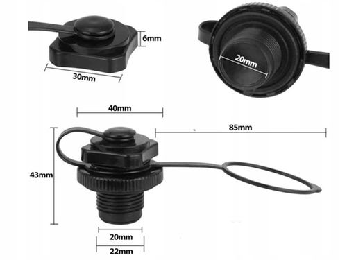 ZAWÓR KOREK BOSTOŃSKI INTEX BESTWAY PONTON MATERAC na Arena.pl