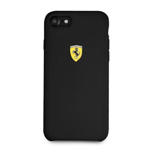 Ferrari Silicone Hard Case - Etui iPhone 8 / 7 (czarny) na Arena.pl