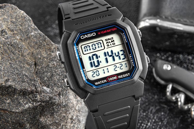 zegarek męski casio w-800h-1aves + box zdjęcie 6