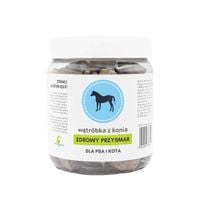 Liofilizowana wątróbka z konia 80g dla psa i kota z alergią naturalna