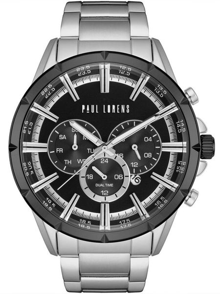 ZEGAREK MĘSKI PAUL LORENS - PL13605B-1C1 (zg359a) + BOX zdjęcie 1