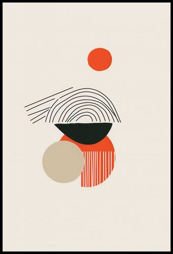 Plakat 68x101cm Centralne Słońce na Arena.pl