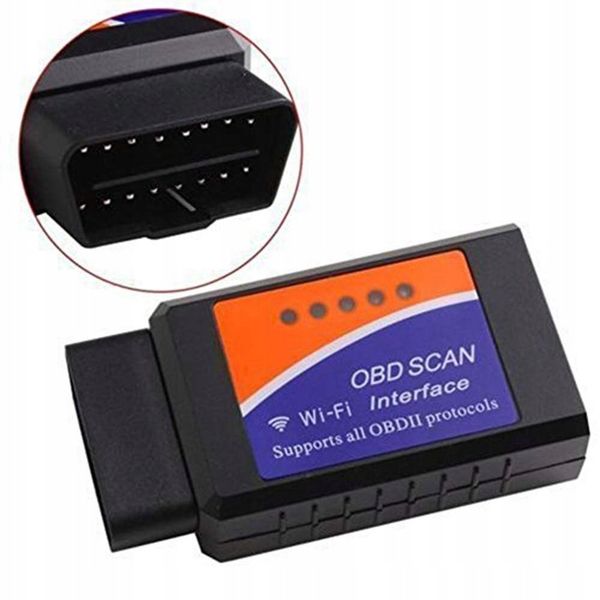 Interfejs diagnostyczny ELM327 WiFi OBD2 iPhone Android Adapter Windows zdjęcie 14