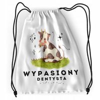 Plecak Sportowy Szkolny Dla Dentysty Worek Torba Z Nadrukiem Ze Zdjęciem