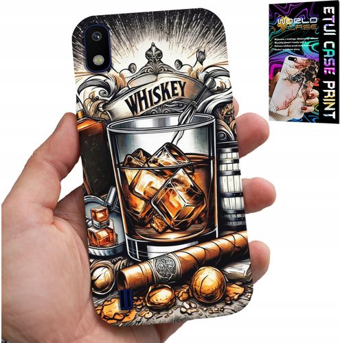 ETUI DO SAMSUNG A10 - WHISKY CYGARO WZORY DLA MĘŻCZYZN PLECKI na Arena.pl