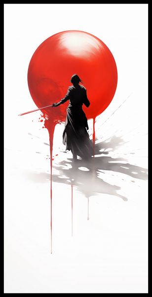 Plakat 50x100cm Samotny Samuraj zdjęcie 2