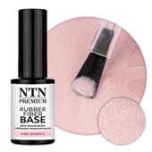 Baza kauczukowa Rubber Fiber Base wzmacniająca NTN Premium Pink Sparkle 7g