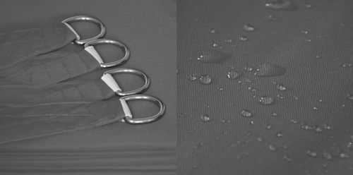 żagiel przeciwsłoneczny wodoodporny codura 3x3x3m ciemnoszary na Arena.pl