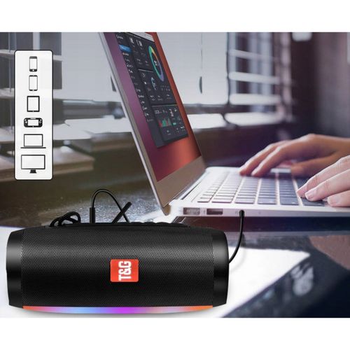 TG-157 Głośnik Bezprzewodowy Bluetooth Boombox Led na Arena.pl